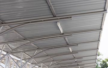 installing Lower Twitchen metal roofing